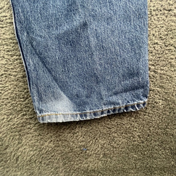 Levi Strauss 550 Relaxed Fit Jeans Mens W48 L32 Blue Denim Pants - Picture 10 of 12